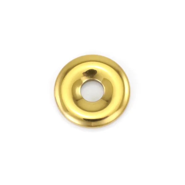 Donut Hematita dourado 20mm x 1pc