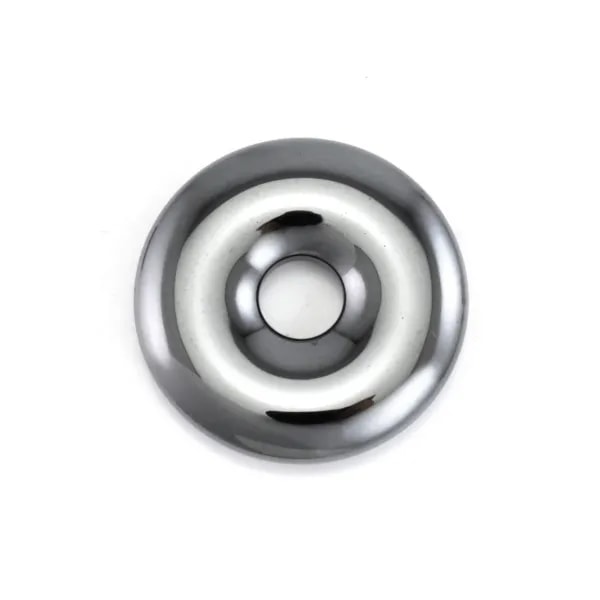 Donut Ematite 30mm | Pendente Pietra Naturale