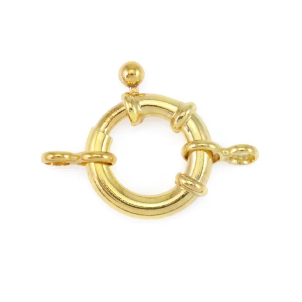 Buoy clasp 14mm - Gold Filled x 1pc