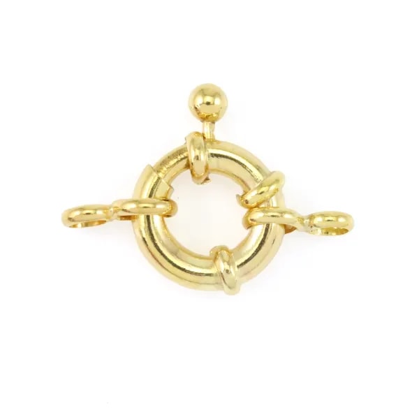 Buoy clasp 12mm - Gold Filled x 1pc