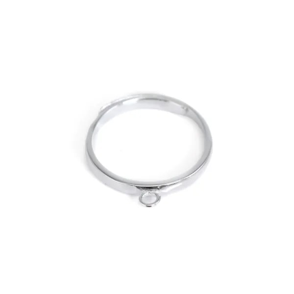 Verstellbarer breiter Ring aus 925er Silber mit 1 Ring x 1 Stk.