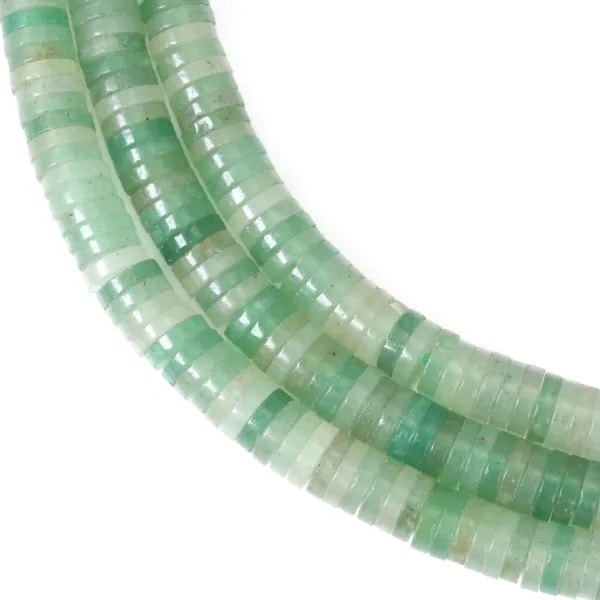 Aventurin Rondelle Heishi 1x6mm | Schmuckkomponenten
