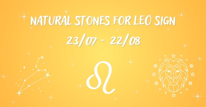 Pietre naturali associate al segno del Leone