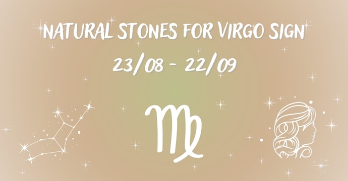 Virgo sign natural stones