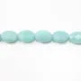 Amazonite Ovale Facette 10x14mm x 40cm