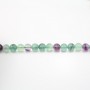 Fluorite Ronde 8mm x 40cm