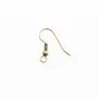 Crochets d'oreilles bronze 19mm x 6pcs