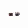 Poussette clou d'oreilles cuivre 6x4mm x 12pcs