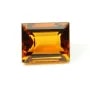 Citrine cut Emeraude