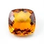 Citrine Cushion 37 x 37 mm 170.45CTS