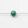 Turquoise Ronde 6mm x 2pcs