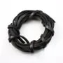 Lacet cuir noir 5.0mm x 50cm