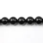 Onyx noir, ronde, 10mm x 40cm