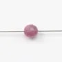 Rubis Ronde facette 6mm  x 2pcs