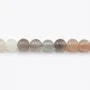 Pierre Lune Multicolore Ronde 8mm x 40cm