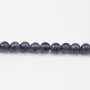 Cordiérite iolite rond 4.5mm x 40cm