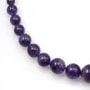 Collier en amethyste