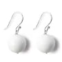 Boucle d'oreille argent 925 benitier 12mm x 2pcs 