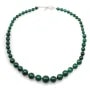 Collier Simple dégradé malachite 