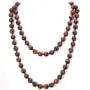 Necklace bull eye 10mm 90cm