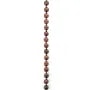 Necklace bull eye 10mm 90cm