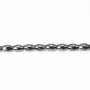 Hematite keg 4x6mm x 40cm
