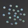 Cabochon opale ethiopian ronde 4mm x 1pc