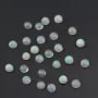 Cabochon opale ethiopian ronde 4mm x 1pc