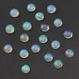 Cabochon opale ethiopian ronde 6mm x 1pc