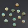 Cabochon opal ethiopian round 7mm x 1pc