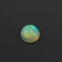Cabochon opale ethiopian ronde 7mm x 1pc