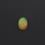 Cabochon opal ethiopian round 4x6mm x 1pc