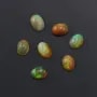 Cabochon opale ethiopian ovale 5x7mm x 1pc