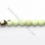 Lemon chrysoprase rond 6mm x 40cm