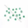 Cabochon aventurine rond 4mm x 5pcs