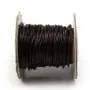Fil en cuir marron 1.2mm x 1m