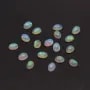 Cabochon opal ethiopian round 7x9mm x 1pc