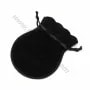Deep green pouch 12.5x15.5cm x 1pc