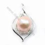 Silver  925 Rhodium pendantif  25mm x 1pc  