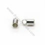 Embout en argent 925, pour cordon de 2.5mm x 4pcs