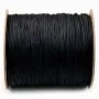 Fil polyester noir 1.5mm x 2m