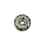Donut jaspe dalmatien 25mm x 1pc