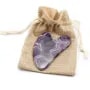 Gua Sha masseur en Améthyste x 1pc