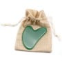 Gua Sha masseur en Aventurine x 1pc