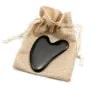Gua Sha masseur en Obsidienne x 1pc
