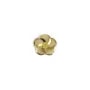 Intercalaire en laiton brut, de forme fleur 24mm x 10pcs