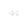 Crochets d'oreilles en métal x 20pcs