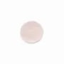 Cabochon Pink Quartz, rond plat 25mm x 1pc