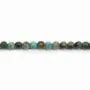 Turquoise africaine ronde 4mm x40cm