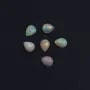 Cabochon opale ethiopian goutte 7x9mm x 1pc